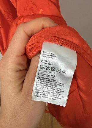 Яскрава віскозна сукня h&m 5