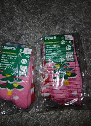 Новорічні махрові шкаопетки pepperts рлзмір 31/34 і 39/42 2 пари