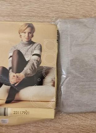Эластичные хлопковые колготки giada cotton 70 den, размер s 5