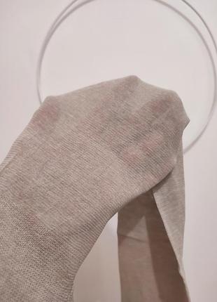 Эластичные хлопковые колготки giada cotton 70 den, размер s 6