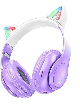 Навушники hoco cat ears bt headphones w42 |bt5.3, aux/tf, 10h|