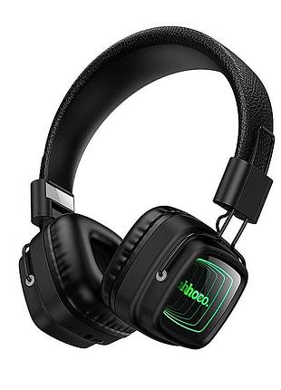 Навушники сетевой hoco w72 earl ⅲ abyss mirror bt headphones |bt6.0/aux, 25h|