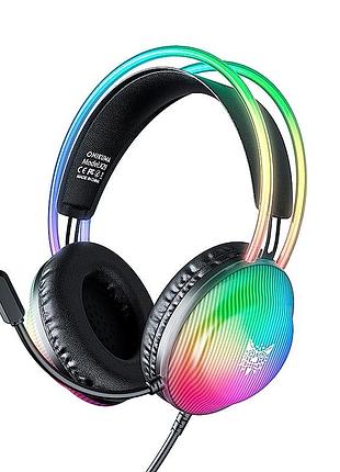 Навушники onikuma wired gaming headphones x29 |3.5mm+usb, rgb|