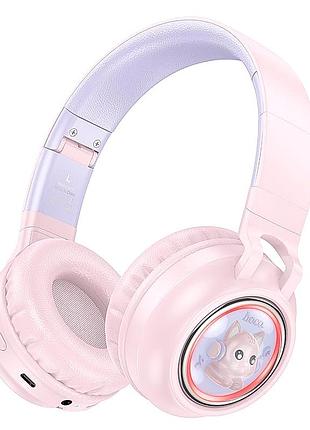 Навушники hoco cute fun bt headphones w50 |bt5.3, aux/tf, 12h|