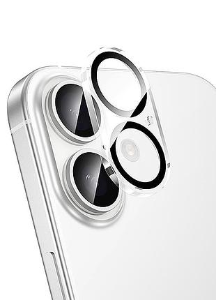 Захисне скло для камери iphone 17 hoco 3d all inclusive night shooting circle lens glass set (25pcs) (g13)