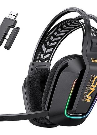 Навушники onikuma tri mode gaming headphones gt828 |bt5.4/2.4g/type-c, 15/55h, rgb|