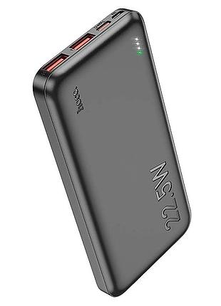 Умб hoco astute fully compatible power bank j101 10000mah |2usb/1type-c, 20w/3a, pd/qc|