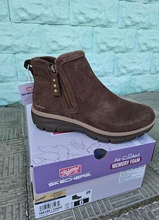 Черевики  skechers easy going модель 168188 choc