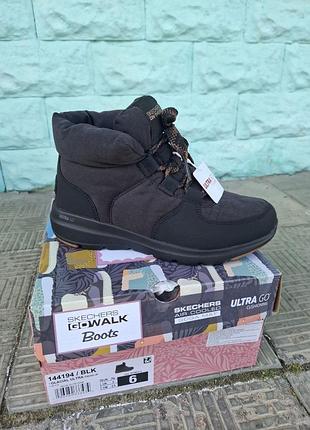 Черевики skechers glacial ultra модель 144194 blk