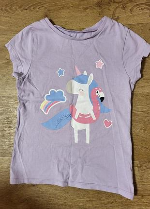 Детская футболка с единорожкой 🦄