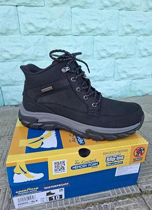 Ботинки и сапоги skechers respected 2.0 модель 205652 blk