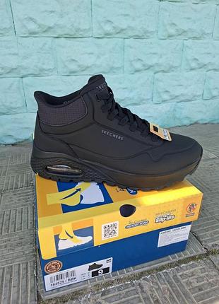 Черевики та чоботи skechers uno rugged модель 183525 bbk