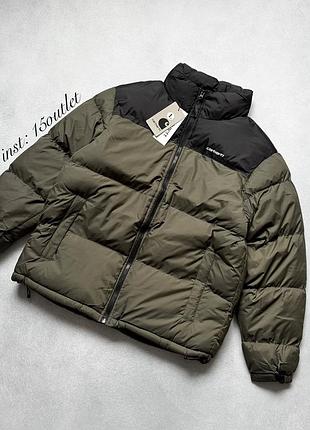 Пуховик carhartt зимняя куртка пуховик кархарт дутая оверсайз xl