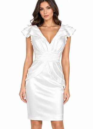 Pretly dress дизайнерька вечірня весільна біла сукня весільна сукня
