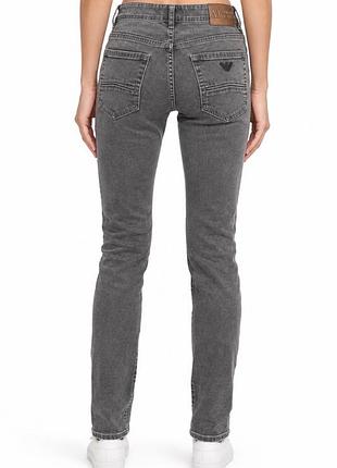 Armani jeans джинси ровні сірі р.26