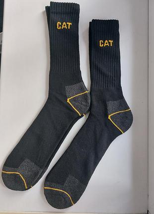 Набір 2 пари високі термо шкарпетки теплі махрові шкарпетки cat 46-50