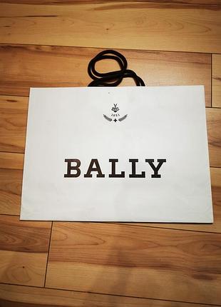 Фирменный подарочный пакет bally (30х40 см)