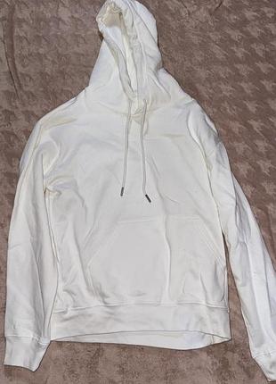 Спортивний костюм чоловічий h&m білий фліс
