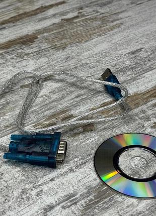 Адаптерний кабель ch340 usb до rs232 db9 0,8 м для застарілих com-пристроїв