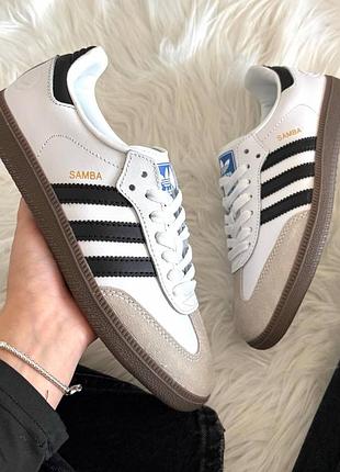 Adidas samba vegan white 2