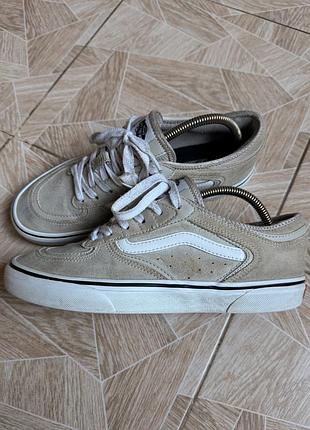 Кеды кроссовки vans off the wall calf cab geoff rowley suede skate shoes grey us 8 sidestripe