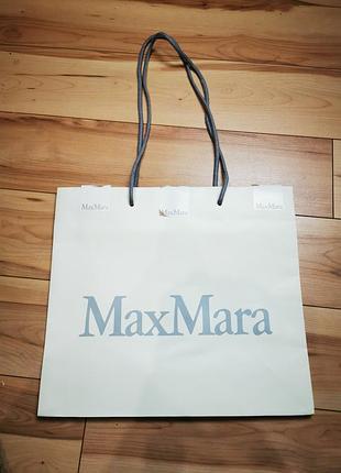 Фирменный подарочный пакет maxmara (36х32 см)