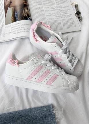 Жіночі кросівки adidas superstar шкіра