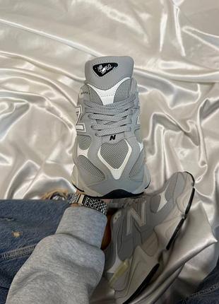 Balance 9060 light grey white leathe 4
