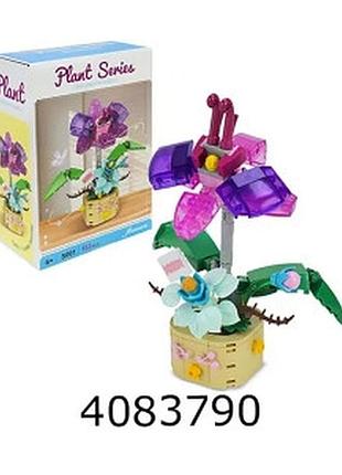 Конструктор детский цветы plant series 153 деталей в коробке
