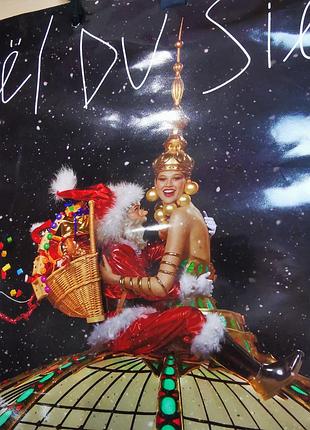 🎄 винтажный новогодний пакет galeries lafayette paris 2012 (39х45х20 см) ✨
