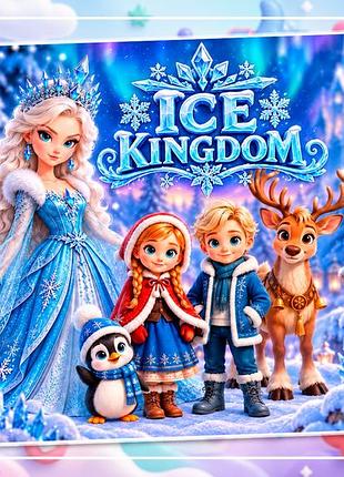 ✨ новорочный альбом на липучках «казковая зима» ❄️🎄