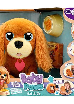 Интерактивная игрушка baby paws щенок сладкоежка интерактивный песик baby paws