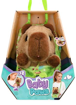 Интерактивная игрушка капибара baby paws интерактивная капибара