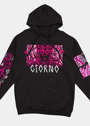 Худи оверсайз аниме джоджо jojo (h054 oversized) s