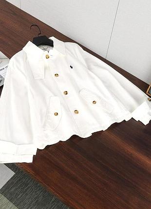 Куртка женская polo ralph lauren белая бежевая 2