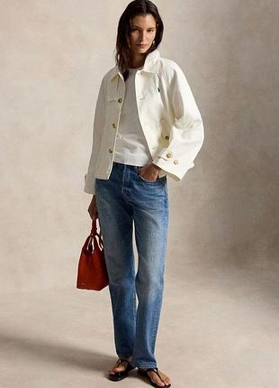 Куртка женская polo ralph lauren белая бежевая 6