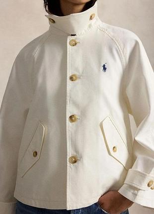 Куртка женская polo ralph lauren белая бежевая 3