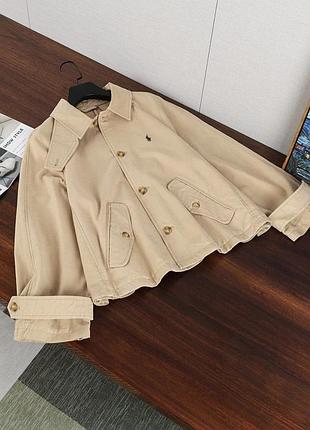Куртка женская polo ralph lauren белая бежевая 4