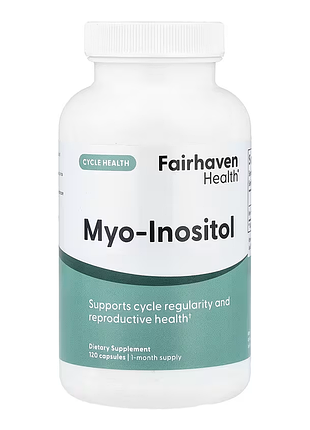 Мио-инозитол, fairhaven health, 120 капсул