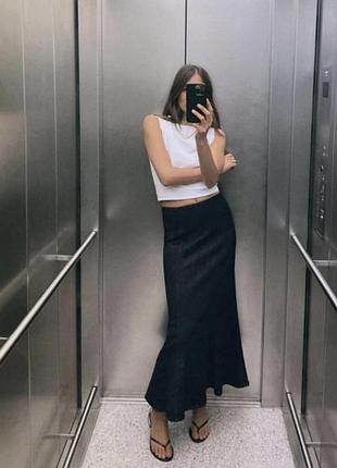 Юбка миди zara