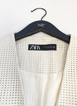 Куртка пиджак zara с поясом 5