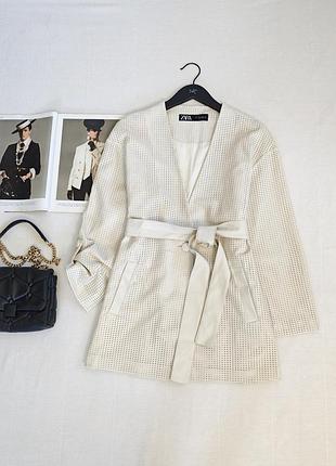 Куртка піджак zara з поясом
