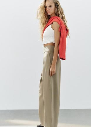 Брюки балони zara 2