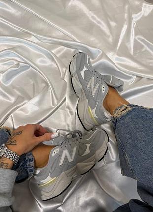 Balance 9060 light grey white leathe 3