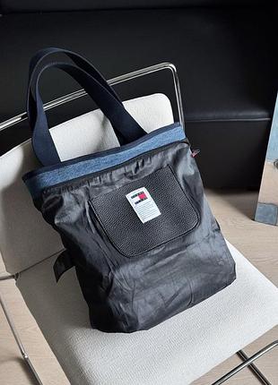 Сумка tommy hilfiger женская джинсовая 8