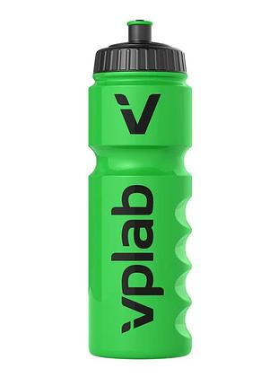 Спортивная бутылка для воды vplab gripper с питьевым клапаном и удобным захватом, зелёная, 750 мл