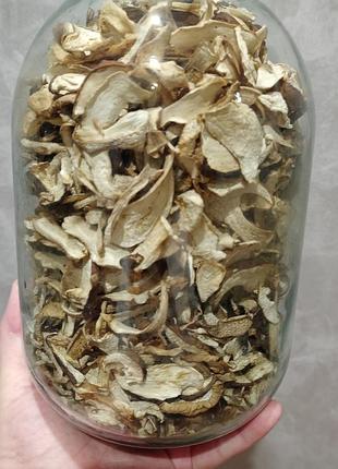 Білі сушені грибочки.2026рік