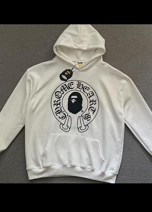 Худі / кофта bape x chrome hearts s-m