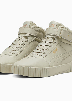 Оригінал puma carina mid 2.0 winter 385852 07 шкіра зима кросівки