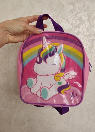 Рюкзак дівчинці в садок єдиноріг 🦄 unicorn